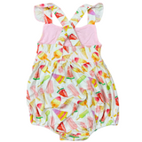 Dreamsicle Crossback Bubble Romper