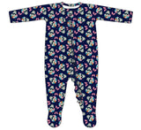 Mariposa Ruffled Footie