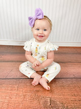 Clara Cap Sleeve Romper