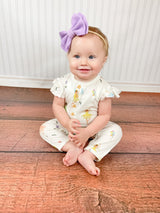 Clara Cap Sleeve Romper